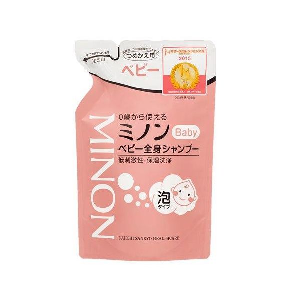 4987107616043 【24個入】 ミノンベビー全身シャンプー詰替300ML 101441【キャンセル不可】｜測定器・工具のイーデンキ