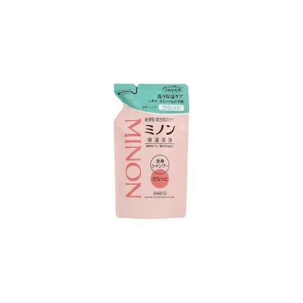 4987107622457 【18個入】 ミノン全身シャンプーさらっと380ML詰替 101449【キャンセル不可】｜測定器・工具のイーデンキ