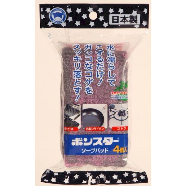 4902493111026 【200個入】 ボンスターソープパッド 4個入 B&minus;102 97182【キャンセル不可】｜測定器・工具のイーデンキ 22,676円