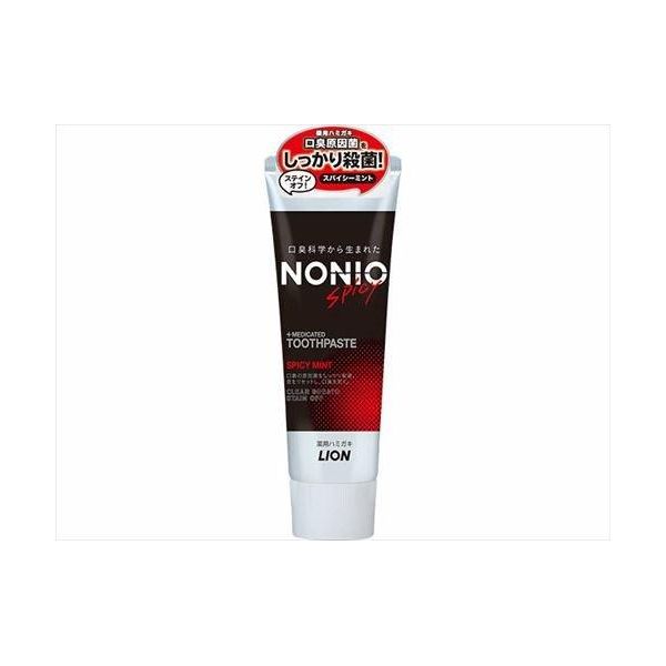 4903301300496 【60個入】 NONIOハミガキ スパイシーミント 130g 100539【キャンセル不可】｜測定器・工具のイーデンキ