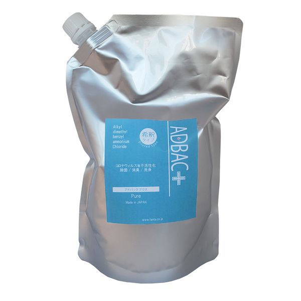4995723970111 【12個入】 アドバック プラス ピュア 1000ml 104702【キャンセル不可】｜測定器・工具のイーデンキ