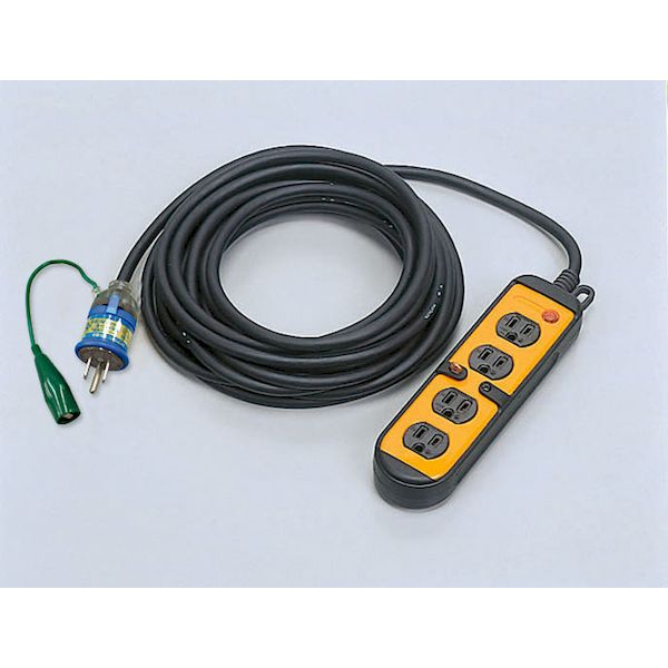 ハタヤリミテッド HM-054QK マルチタップ延長コード【接地付】 HM054QK