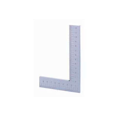 MHS-300 新潟理研測範 目盛付平形直角定規 E形 300 MHS300