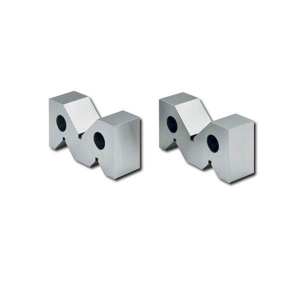 (LINEクーポン有)新潟精機 SK SVG-50 鋳鉄製精密Vブロック 研磨仕様品 50mm SVG50