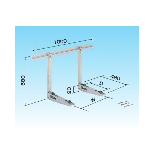 楽天市場】オーケー器材 K-KKS5G RAキーパー 壁面置台 ステンレス