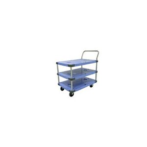 (LINEクーポン有)【個人宅配送不可】【個数：1個】ナンシン DSK-105B 直送 代引不可・他メーカー同梱不可 樹脂微音運搬車 サイレントマスター DSK105B