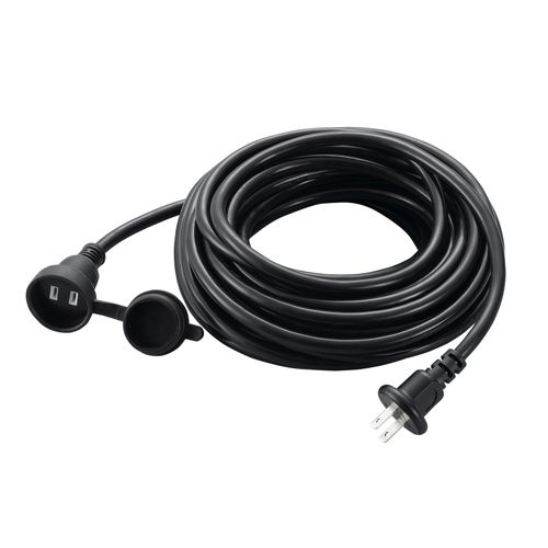 (LINEクーポン有)【個数：1個】H7RP1010BKX5 直送 代引不可・他メーカー同梱不可 5個セット YAZAWA 防雨型延長コード1個口10mブラック