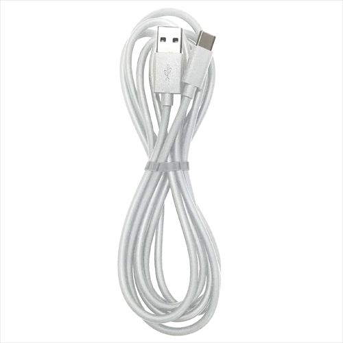(LINEクーポン有)【個数：1個】L-TC5-WH2X20 直送 代引不可・他メーカー同梱不可 20個セット Lazos USB － Type C 5A ケーブル ホワイト 2m