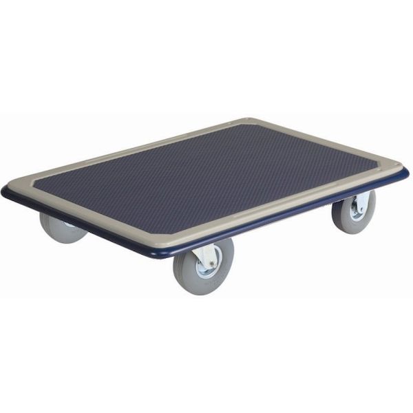 【個人宅配送不可】金沢車輌 NHT-300SL 直送 代引不可・他メーカー同梱不可 ノーパンククッションスチール台車 NHT300SL|測定器・工具のイーデンキ