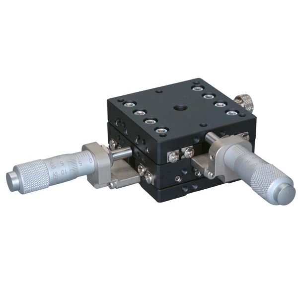 (LINEクーポン有)中央精機 LD-5047-CR1 直送 代引不可・他メーカー同梱不可 ハイグレードアルミXYステージ50×50 LD5047CR1