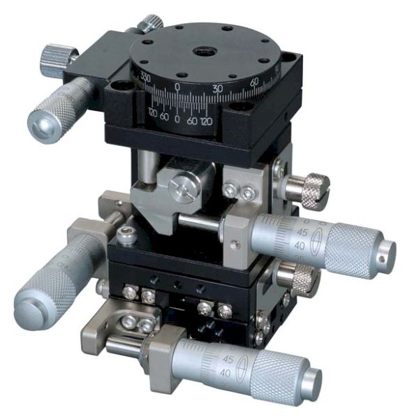 (LINEクーポン有)中央精機 TR-4047-S1 直送 代引不可・他メーカー同梱不可 ハイグレードアルミXYZ回転ステージ TR4047S1