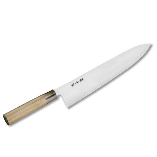 直送 代引不可・他メーカー同梱不可 マック 4950673109158 和牛刃 TO－GYU－300 本焼き 別誂真久作 刃渡り300mm 全長460mm【キャンセル不可】