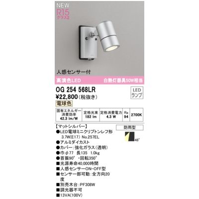 (LINEクーポン有)オーデリック ODELIC OG254568LR ランプ別梱包