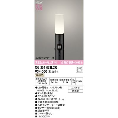 (LINEクーポン有)オーデリック ODELIC OG254663LCR ランプ別梱包