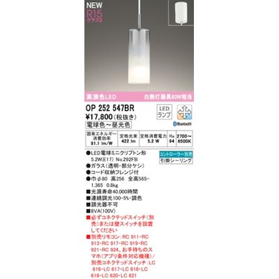 (LINEクーポン有)オーデリック ODELIC OP252547BR ランプ別梱包