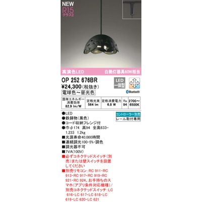 (LINEクーポン有)オーデリック ODELIC OP252676BR LEDペンダント｜測定器・工具のイーデンキ