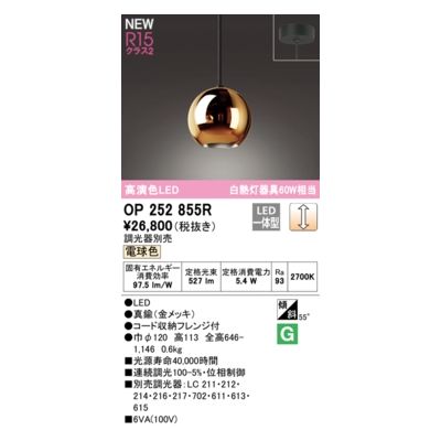 (LINEクーポン有)オーデリック ODELIC OP252855R LEDペンダント