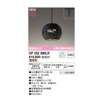 (LINEクーポン有)オーデリック ODELIC OP252890LR ランプ別梱包