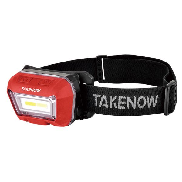 TAKENOW 充電式LED ヘッドライト HL001 3個売り❗️ TAKENOW HL001 充電式LED ヘッドライト テイクナウ