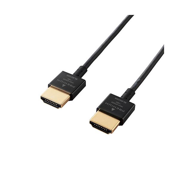 WEB限定カラー エレコム HDMIケーブル Premium 2.0m ブラック DH 