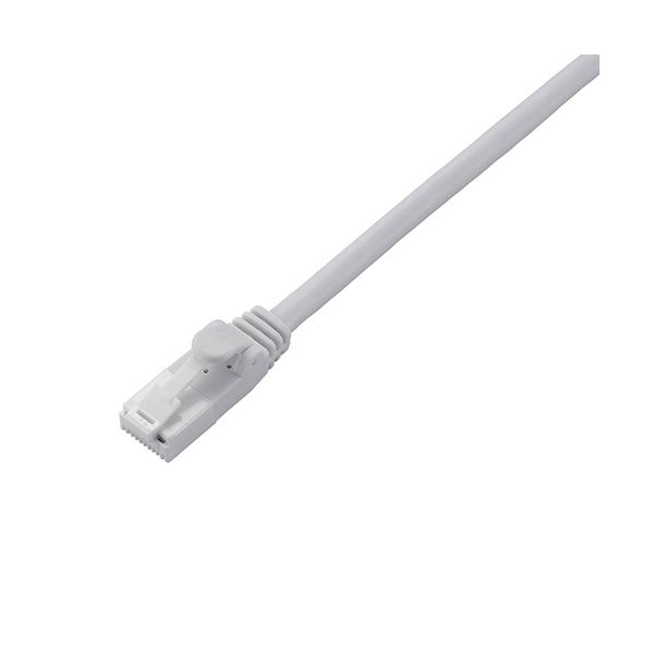 (LINEクーポン有)【個数：1個】LD-CTT/WH7/RSX5 直送 代引不可・他メーカー同梱不可 5個セット エレコム EU RoHS指令準拠 CAT5E対応 爪折れ防止 LANケーブル 7m／簡易パッケージ仕様 ホワイト LDCTT/WH7/RS 6,707円