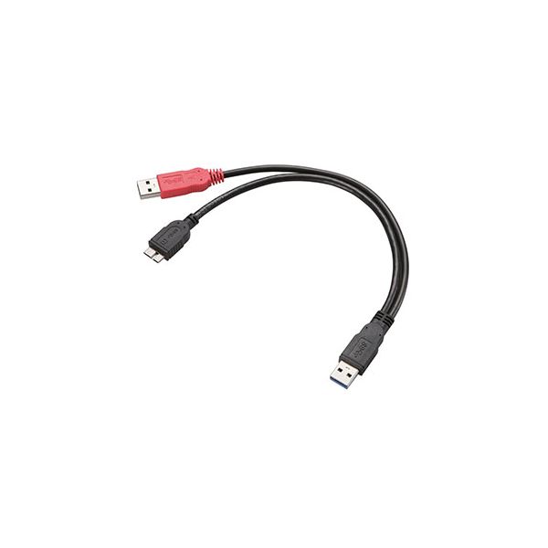 【個数:1個】USB3-AAMB5DPBKX5 直送 代引不可・他メーカー同梱不可 5個セット エレコム Y字Wパワーケーブル/USB3.0/microB/簡易パッケージ USB3AAMB5DPBKX5|測定器・工具のイーデンキ