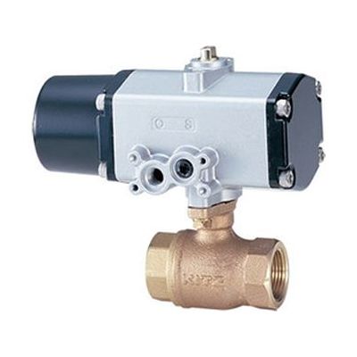【1個入】【個人宅配送不可】KITZ キッツ FBS-TE 40A 直送 代引不可・他メーカー同梱不可 小型空圧 CS型／スプリングリターン 青銅製ボール FBS－TE FBSTE40A