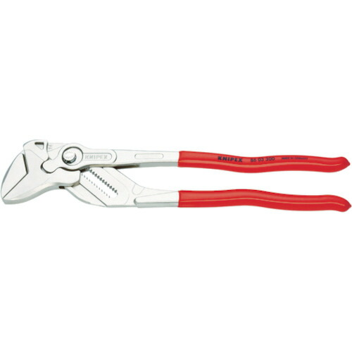 【即納在庫品】「直送」ＫＮＩＰＥＸ 8603-300 プライヤーレンチ すべり止めなし ３００ｍｍ 8603300 KNIPEX社 クニペックス