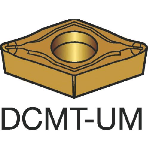 【即納在庫品】「直送」サンドビック ＳＶ DCMT070204UM コロターン107 旋削用ポジ・チップ 235 606-9134 【キャンセル不可】