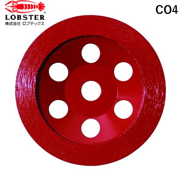 【即納在庫品】「直送」エビ CO4 ダイヤモンドカップホイール オフセットタイプ１１０ｍｍ ロブテックス LOBSTER Lobtex｜測定器・工具のイーデンキ 23,521円