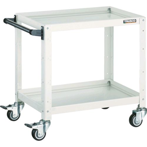 トラスコ TRUSCO BDW-793U-W ツールワゴン バーディワゴン ９００Ｘ６００ＸＨ７４０ ウレタン車輪 ホワイトBDW793UW8000