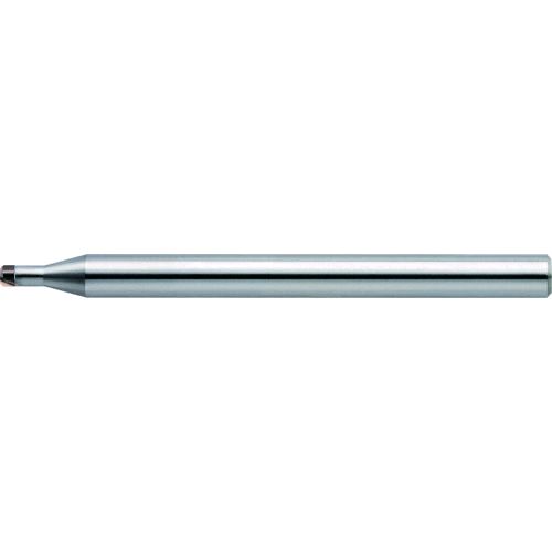 ユニオンツール CBN-LRF2020-050080 ＣＢＮ２枚刃ロングネックラジアス　外径２×コーナー半径Ｒ０．５×有効長８×刃長１．２×全長５０ CBNLRF2020050080