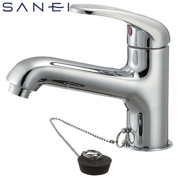 三栄水栓 SANEI 4973987611261 ワンホールシングルレバー洗面混合栓 一般地用 K4710V-13-23