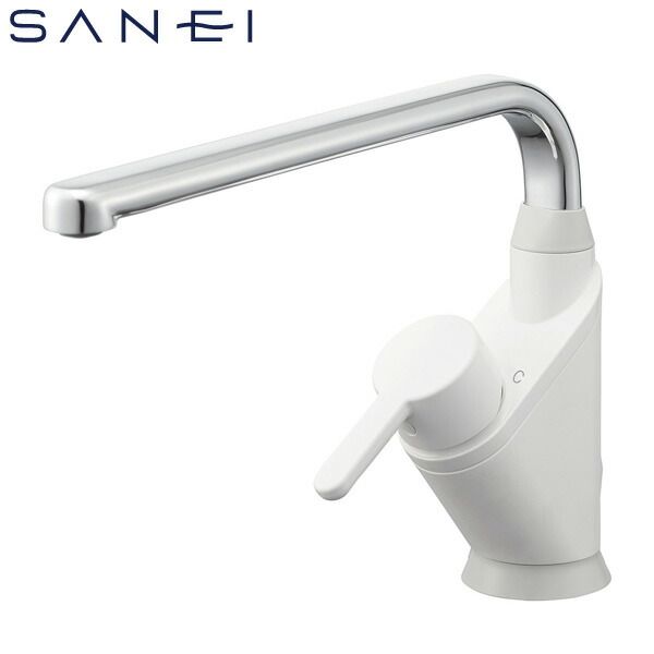 (LINEクーポン有)三栄水栓 SANEI 4973987612640 ワンホールシングルレバー混合栓 ラクナーレ 寒冷地用 K8721EJK-13