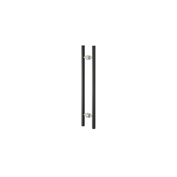 (LINEクーポン有)丸喜金属本社 W-2200-400 クロウッド 丸棒ハンドル25Φ 両面用 400 W2200400|測定器・工具のイーデンキ
