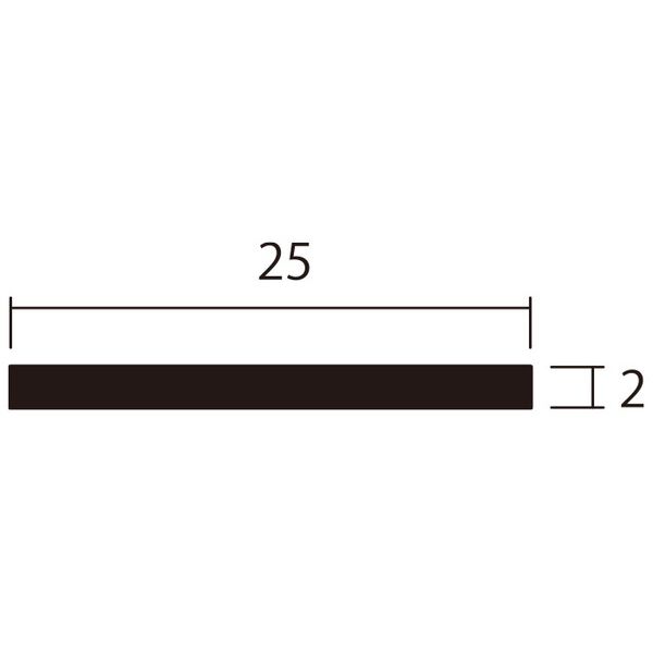 お買得】 ハイロジック 4549396008642 アルミ平棒 1m 2．0x25mm ステンカラー 3100864 4入 arabxxnxx.com