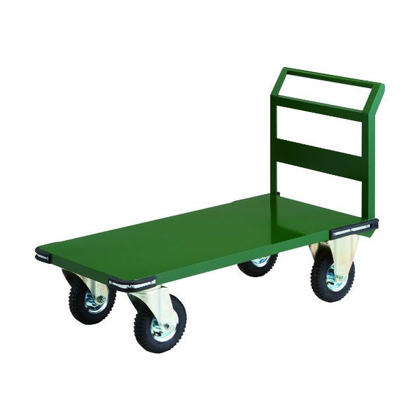 (LINEクーポン有)【個人宅配送不可】トラスコ TRUSCO PH-2L-AR 直送 代引不可・他メーカー同梱不可 鋼鉄製運搬車 1200X600 空気入タイヤ PH2LAR