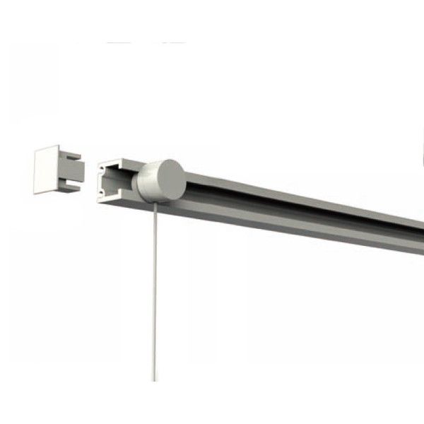 (LINEクーポン有)福井金属工芸 4947189002585 3522－W C－11型オールホワイトレールセット 1000mm 1セット