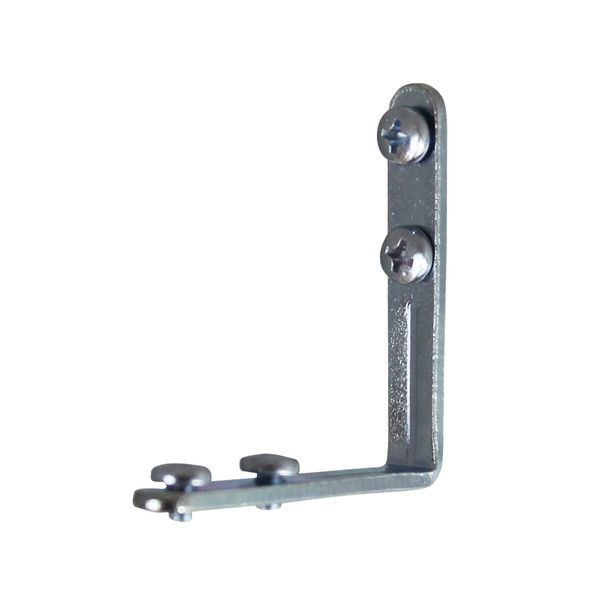 (LINEクーポン有)福井金属工芸 4947189626514 6265－A アルミ額用鉄L金具2．0t×6．8×42 400個