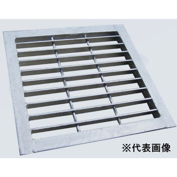 (LINEクーポン有)【個人宅配送不可】【個数:1個】法山本店 HGM-60-25 直送 代引不可・他メーカー同梱不可 つば付溜ますぶた用グレーチング 溜枡用 一般型 鋼板製 適用ます幅 mm 600 HGM6025|測定器・工具のイーデンキ