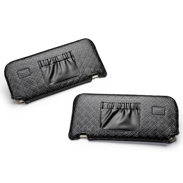 【受注生産品 納期-約2ヶ月】ギャルソン DAD KI065-02-01 サンバイザーカバー タイプ モノグラムレザー／ニッサン／エルグランド／E51／ME51／NE51／MNE51／運転席ミラー有／助手席ミラー有 KI0650201｜測定器・工具のイーデンキ