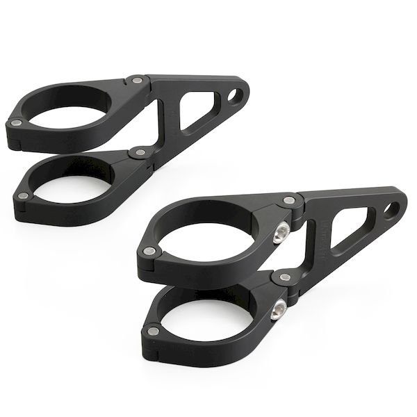 デイトナ DAYTONA 27903 アルミヘッドライトBKTショート41MM|測定器・工具のイーデンキ