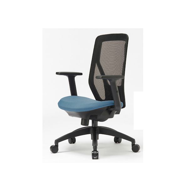 (LINEクーポン有)【個人宅配送不可】アイコ AICO MS-1355(FG3)CBU 直送 代引不可・他メーカー同梱不可 オフィスチェア M－1300シリーズ 可動肘タイプ 背：メッシュ／CBU、座：ウレタン／CBU MS1355(FG3)CBU