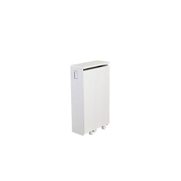 (LINEクーポン有)JKプラン FDR-0006-WHWH 直送 代引不可・他メーカー同梱不可 ドレッサー コンパクト 隙間 キャスター 付き 折り畳みドレッサーデスク 兼用 スリム 化粧台 コスメ ワゴン 収納 デスク 幅24 FDR0006WHWH