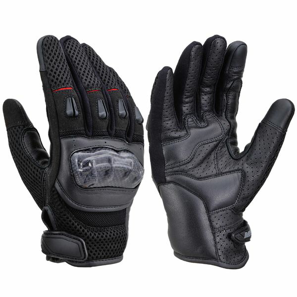 (LINEクーポン有)デイトナ DAYTONA 32433 バイク用 カーボンメッシュグローブ DG－003 ブラック Lサイズ