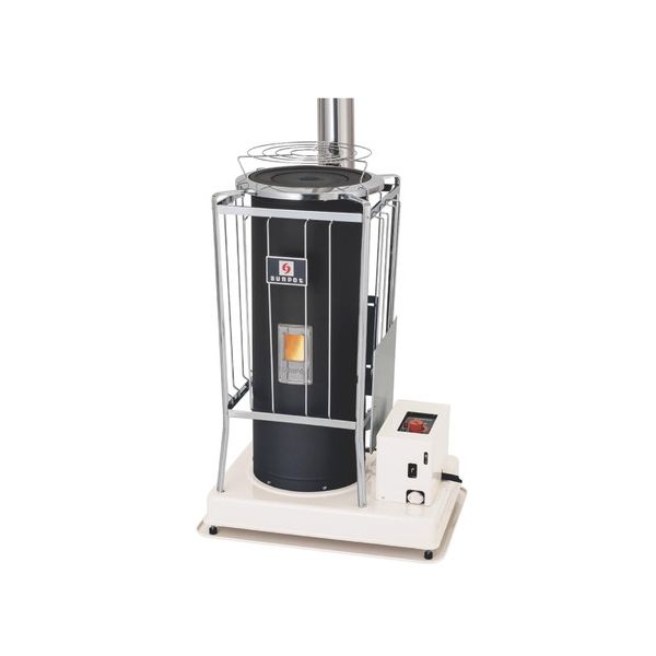 (LINEクーポン有)【個人宅配送不可】サンポット KSH-2BS-K5 A1 直送 代引不可・他メーカー同梱不可 長府 半密閉式石油暖房機 丸形・角型 KSH2BSK5A1