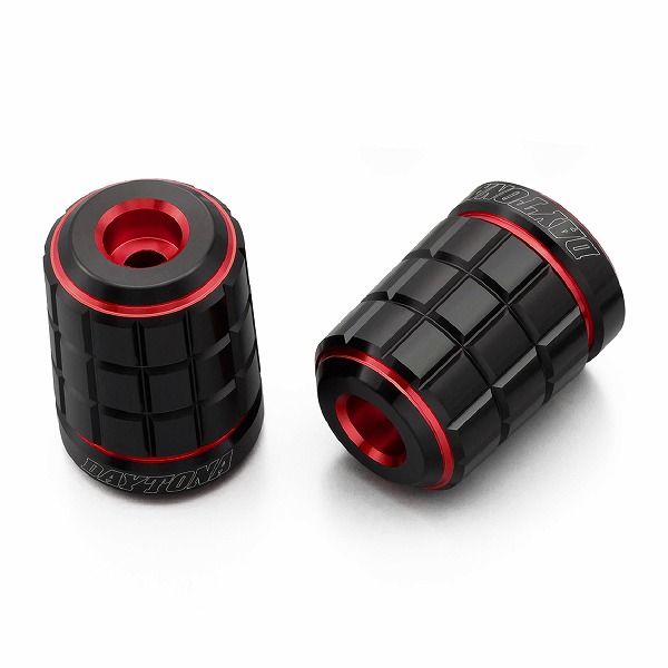 (LINEクーポン有)デイトナ DAYTONA 37682 バーエンド BRICK レッド KAWASAKI M6