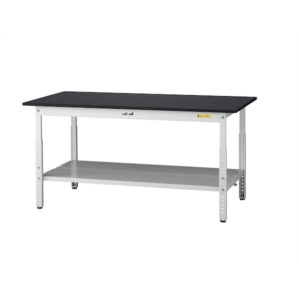 (LINEクーポン有)【個人宅配送不可】【車上渡し】山金工業 SLKA-1575TT-BKW 直送 代引不可・他メーカー同梱不可 ワークテーブル LABシリーズ SLKA1575TTBKW