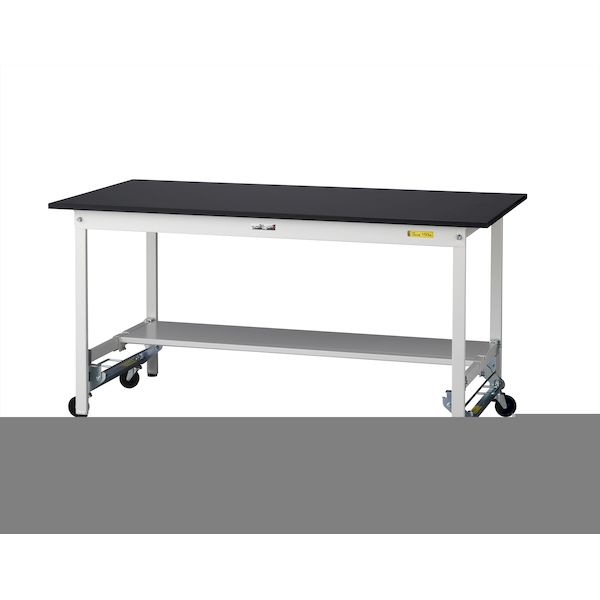 (LINEクーポン有)【個人宅配送不可】【車上渡し】山金工業 SLKU-1575T-BKW 直送 代引不可・他メーカー同梱不可 ワークテーブル LABシリーズ SLKU1575TBKW