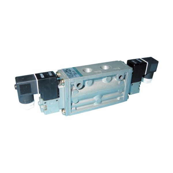 【即納在庫品】「直送」ＣＫＤ 4F120-06-DC24V パイロット式5ポート弁セレックスバルブ 4F12006DC24V